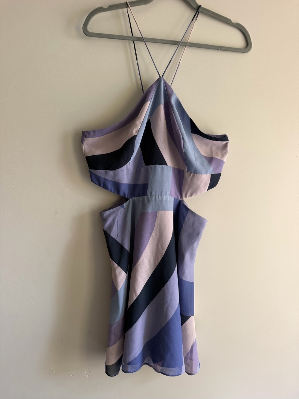 Hutch Side CutOut Mini Dress. Size 8